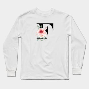 LETTER MONOGRAM F Long Sleeve T-Shirt